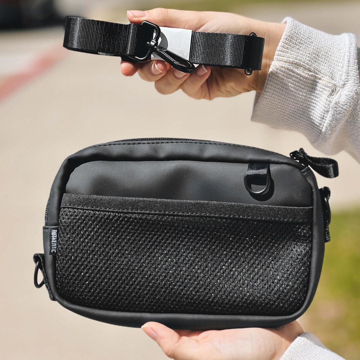 Authentic Brand I-State Black Sling Bag